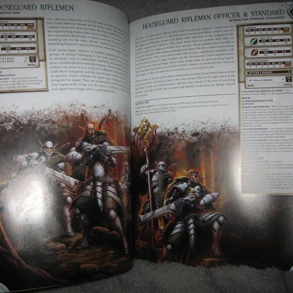 Warmachine RPG Softcover Book Retribution of Scyrah Command 2409A6 - Picture 8 of 9